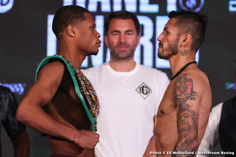 Haney vs. Linares - Official DAZN Weigh In Results