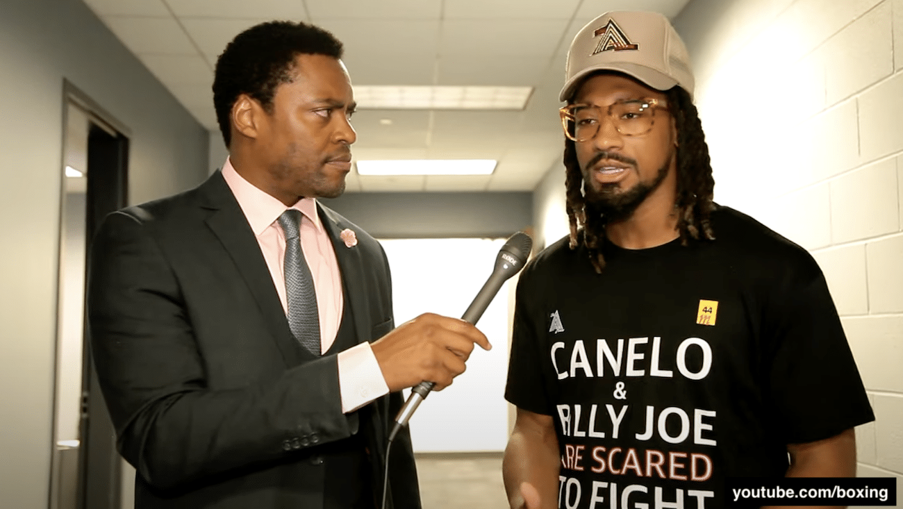 Demetrius Andrade Invades Canelo Presser, Demands Fight!