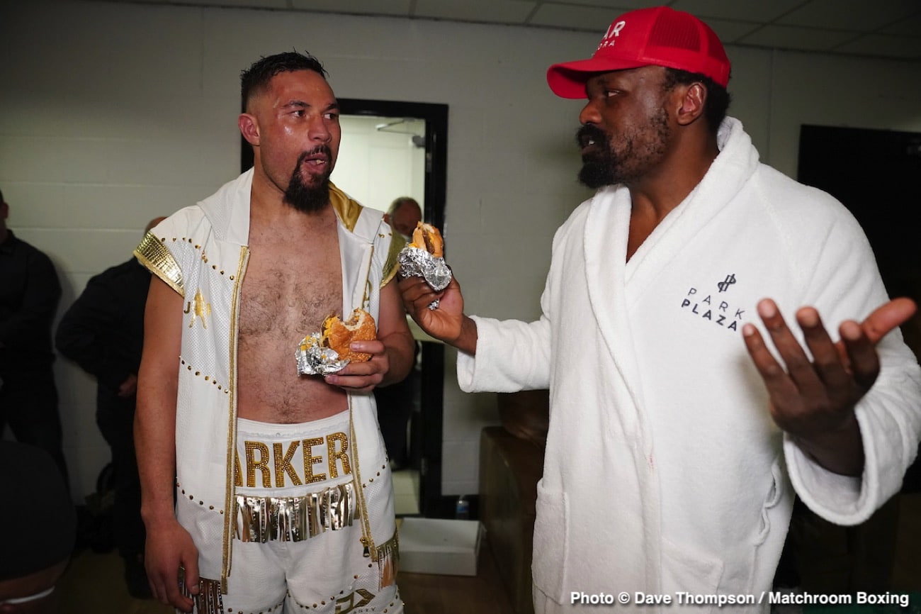 Derek Chisora tells Eddie Hearn: 'Give me the rematch'