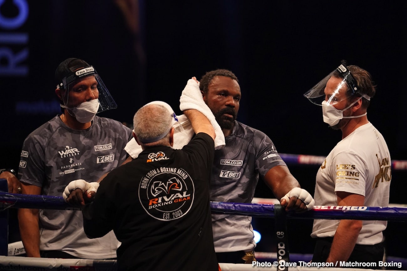 Parker: I'll give Chisora a rematch if Hearn can make it happen