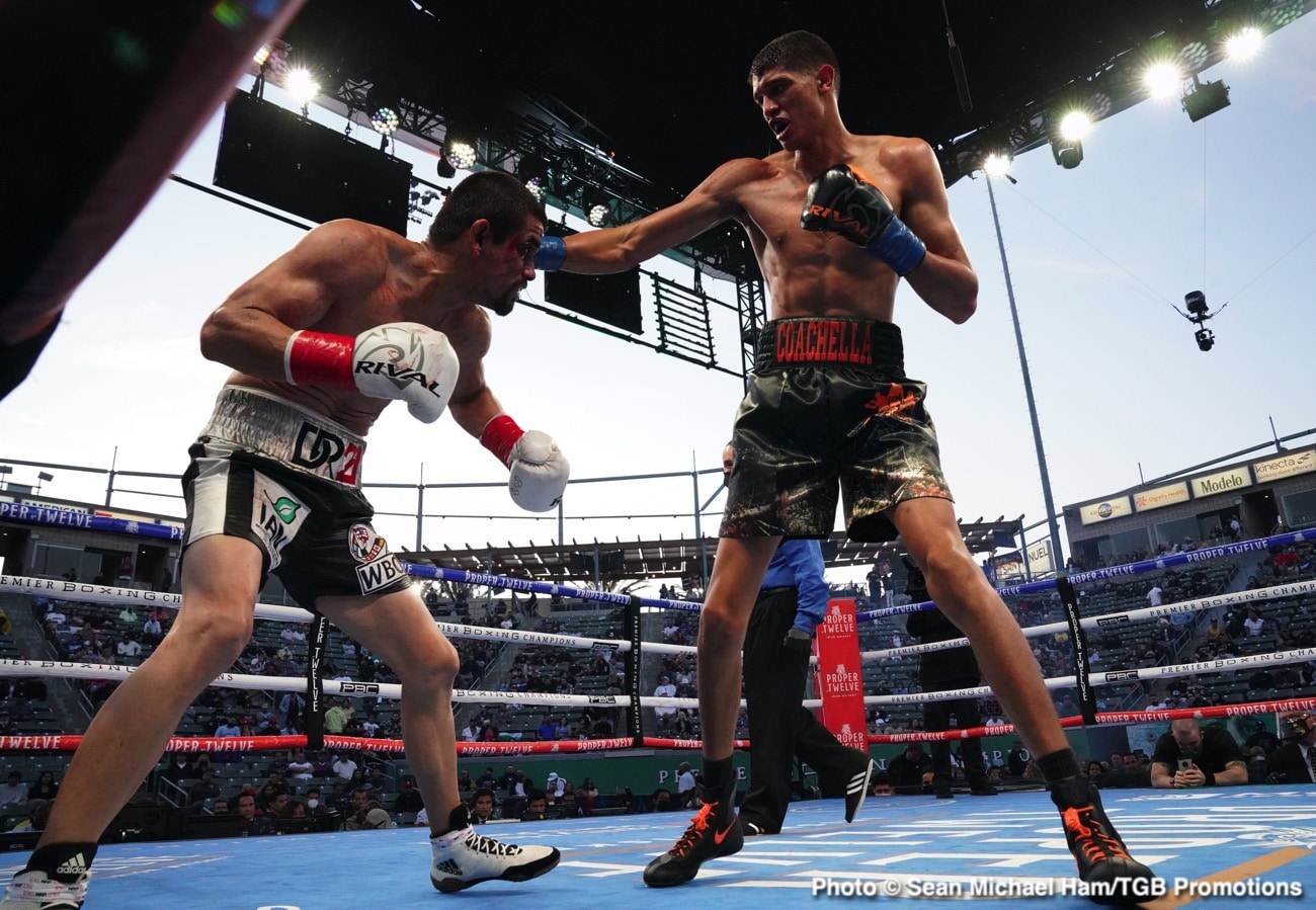 Abel Ramos, Sebastian Fundora boxing image / photo