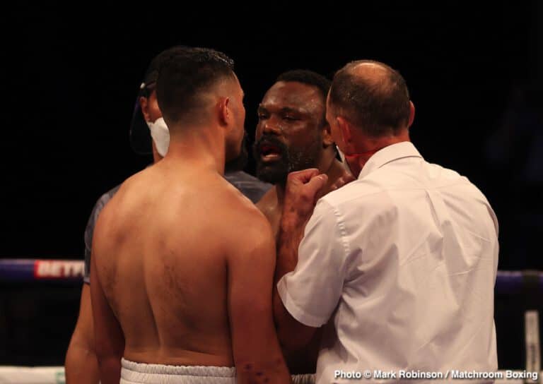 Chisora vs. Parker, Taylor vs. Jonas - live boxing results from Manchester