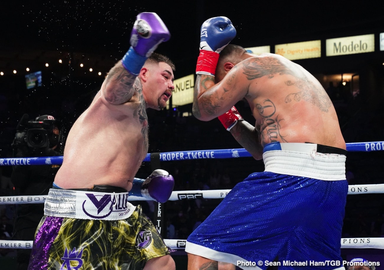 Andy Ruiz Jr, Dillian Whyte boxing image / photo