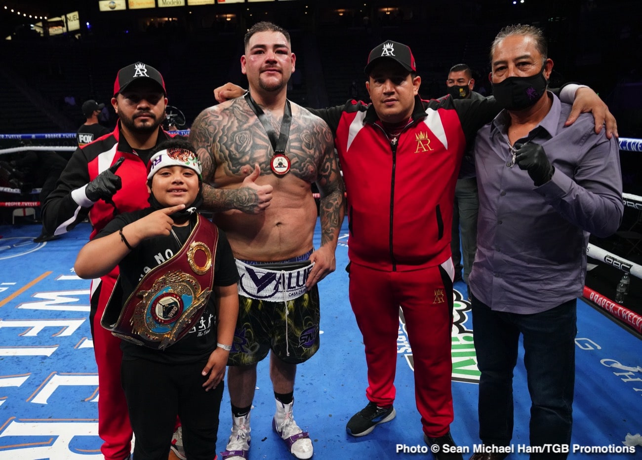 Andy Ruiz Jr, Chris Arreola, Eddy Reynoso boxing image / photo