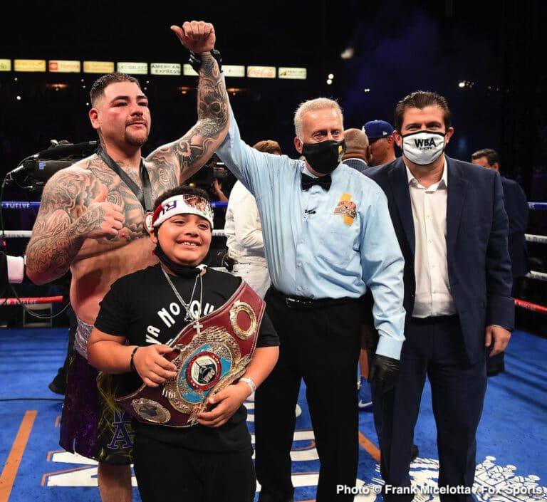 Andy Ruiz underwent knee surgery, hopes to fight in December