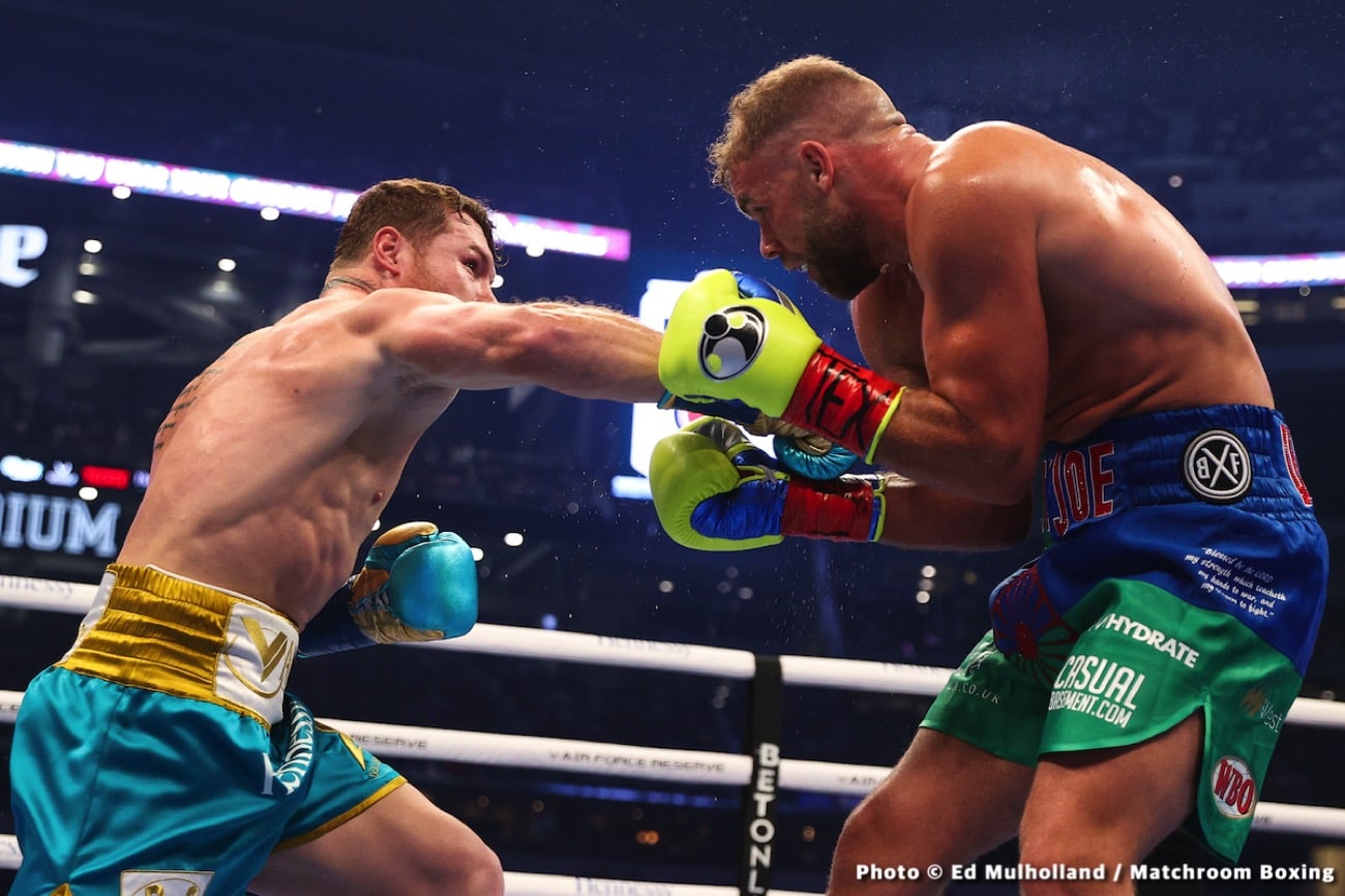 Billy Joe Saunders responds to Eubank Jr taunting him about loss to Canelo