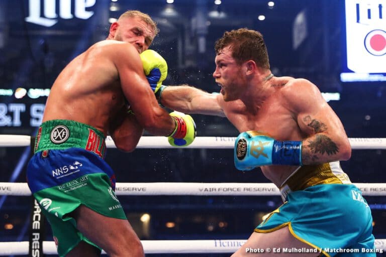 Update: Billy Joe Saunders suffered multiple fractures to orbital bone