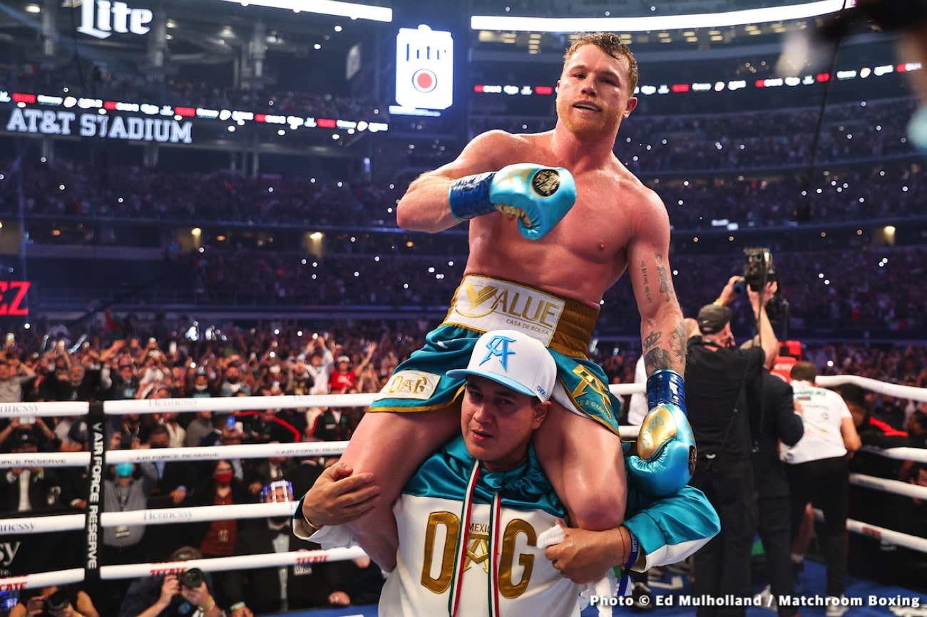 Team Canelo wishes Saunders a speedy recovery