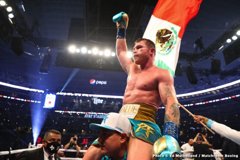 Canelo - Caleb Plant Back On; Now Targeted For November 6 In Las Vegas