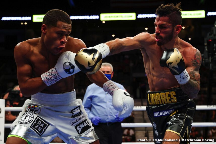 Devin Haney Vs Jorge Linares Live Results From Las Vegas Boxing News