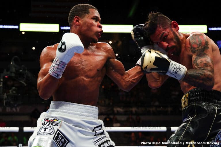 Devin Haney & Joseph Diaz Jr exchange heated words on Twitter