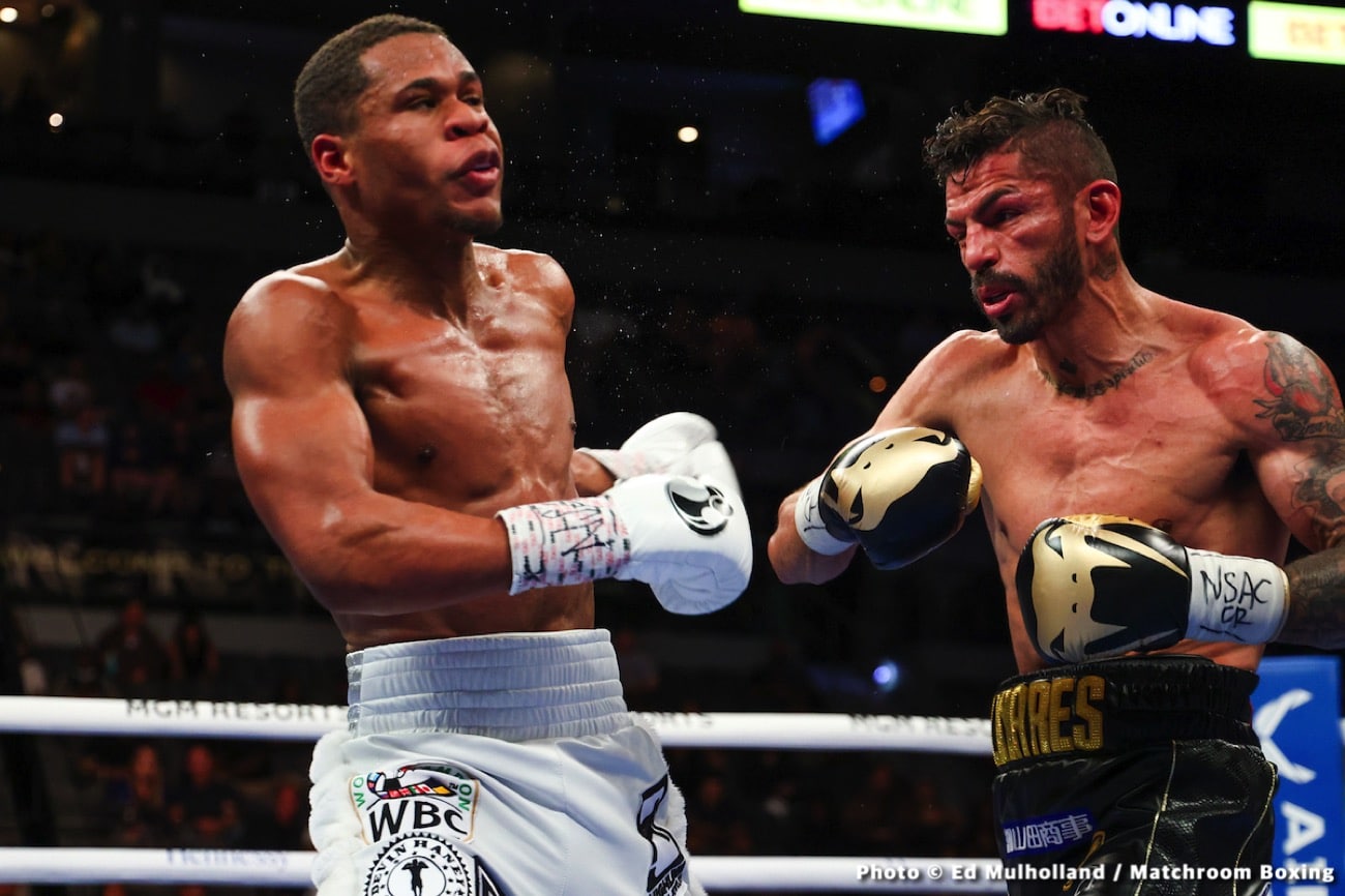 Haney Asks Jorge Linares “ How was my power compared to Lomachenko?"