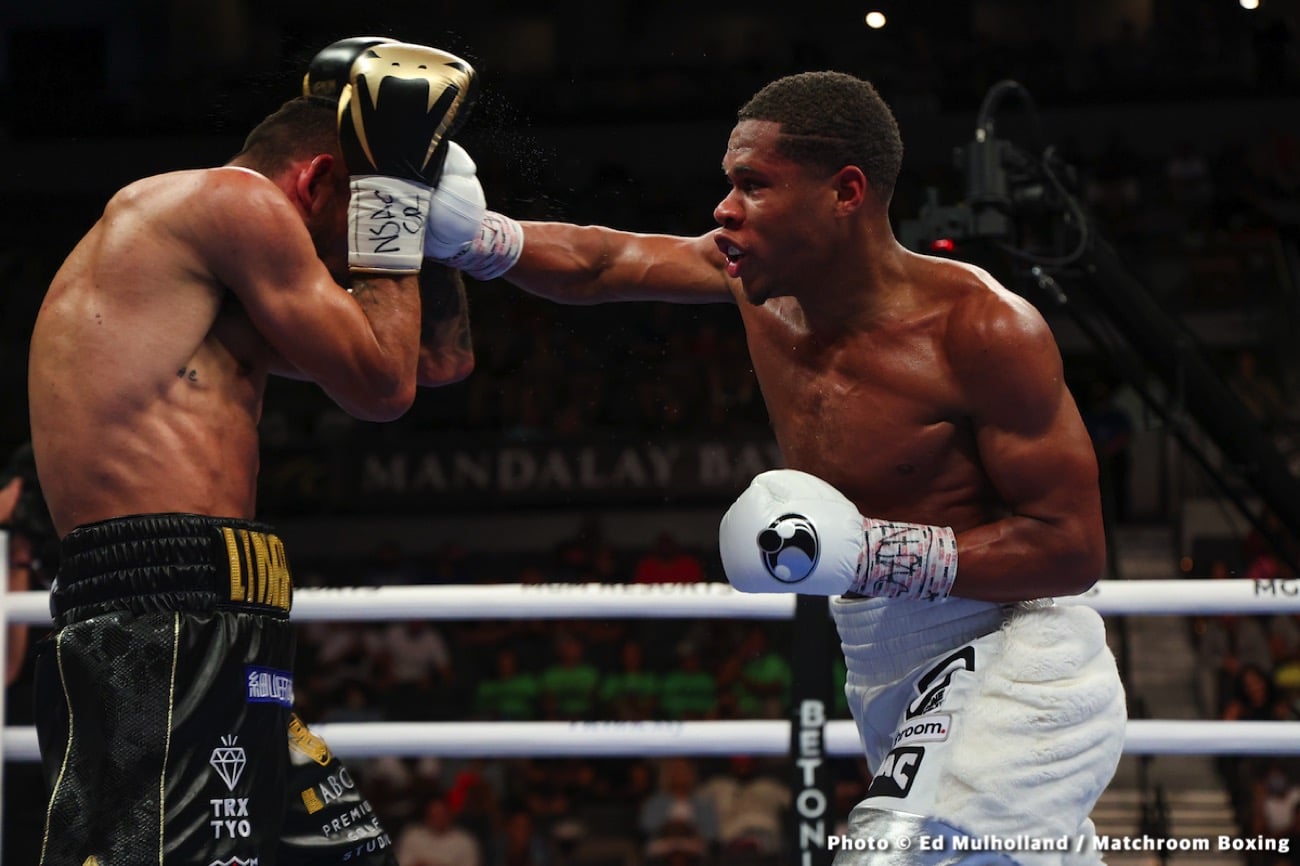 Devin Haney, Jorge Linares boxing image / photo