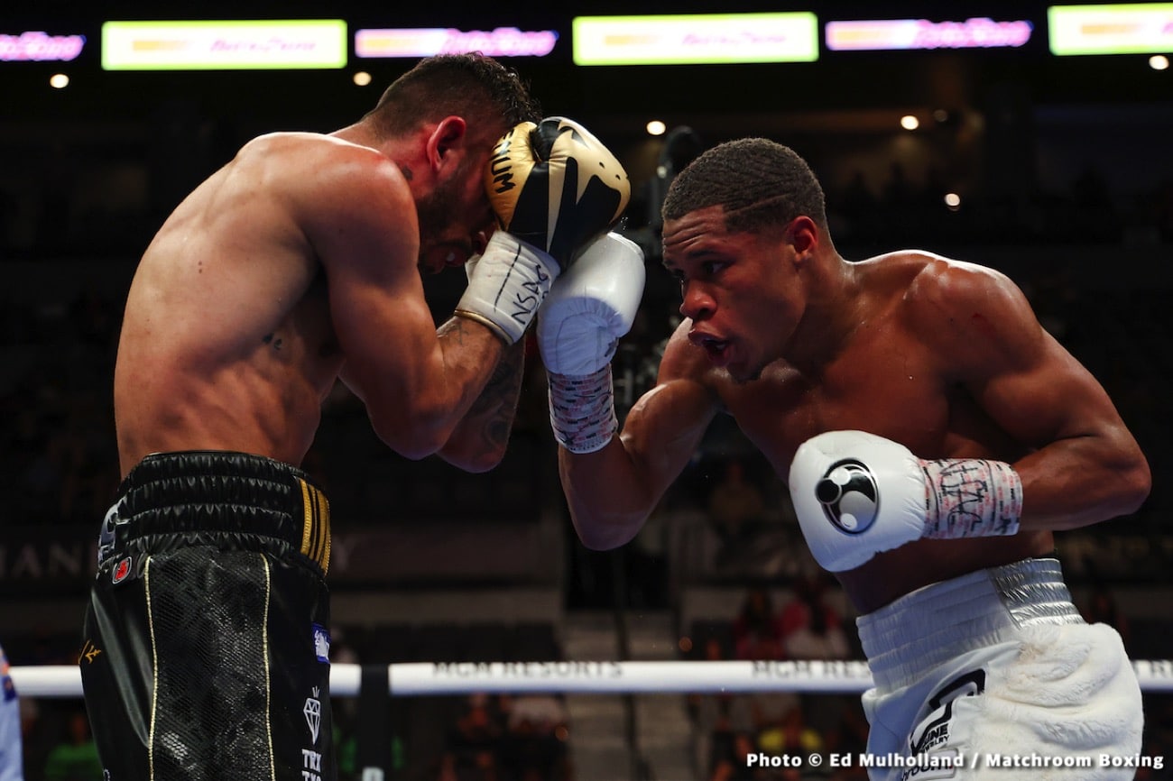 Devin Haney volunteering to fight Gervonta Davis on December 5th