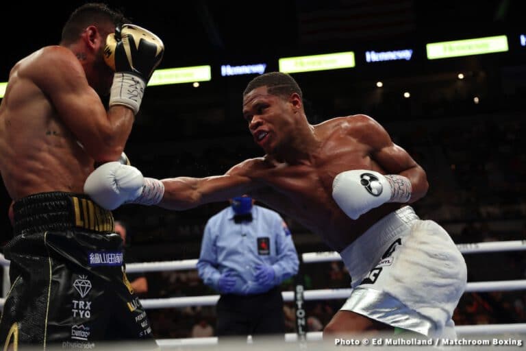 Photos: Devin Haney defends his World Lightweight title in a gut check battle