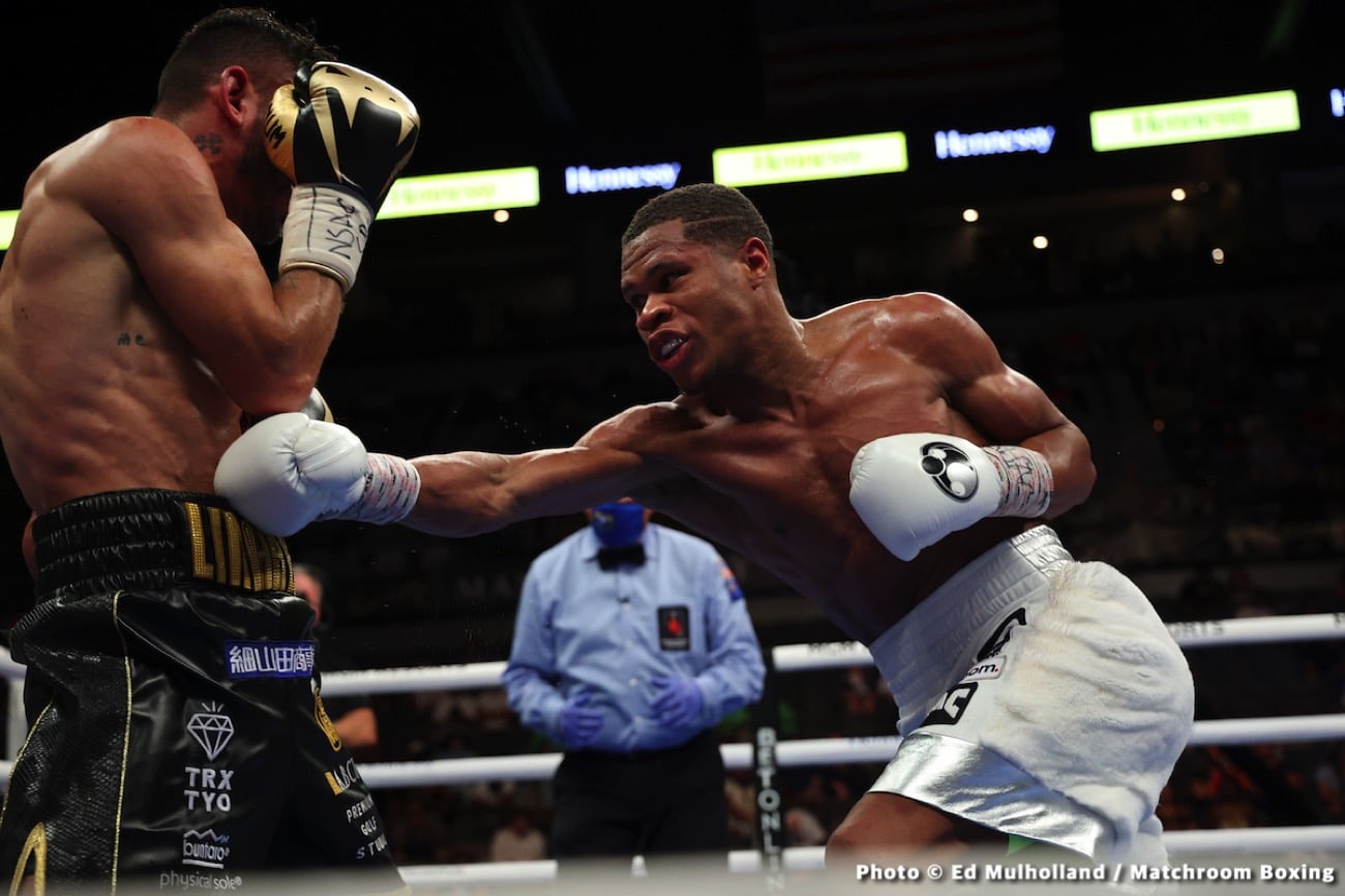 Devin Haney defeats Jorge Linares - Boxing Results