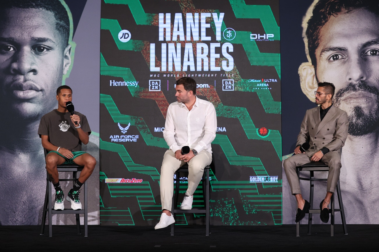 Anthony Crolla thinks Jorge Linares gives Devin Haney big problems