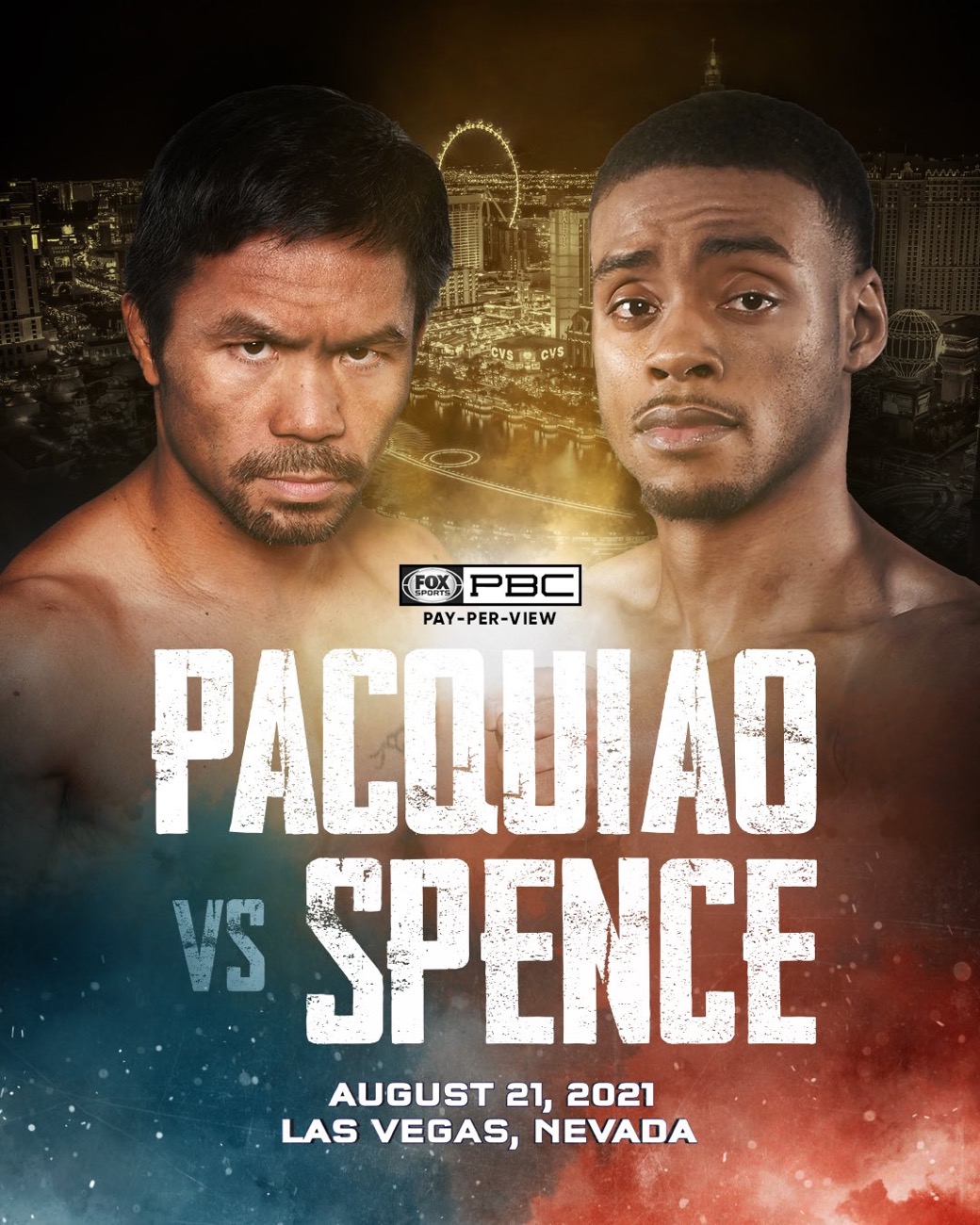 Pacquiao, Spence Jr topping headliner pay-per-view event on August 21