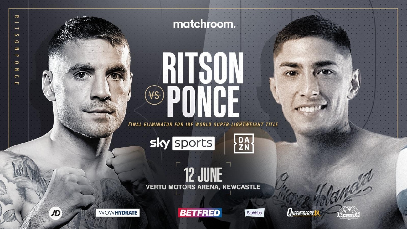 Lewis Ritson Battles Jeremias Ponce On June 12th On Dazn Sky Boxing News Lewis Ritson Battles Jeremias Ponce On June 12th On Dazn Sky Boxing News