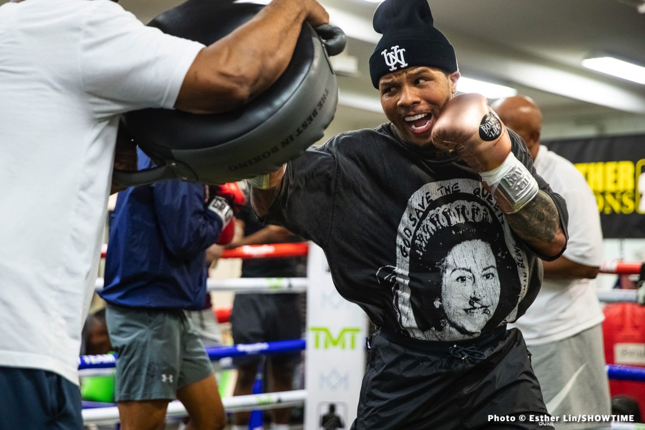 Davis Vs. Barrios: Gervonta Davis Las Vegas Media Workout Quotes