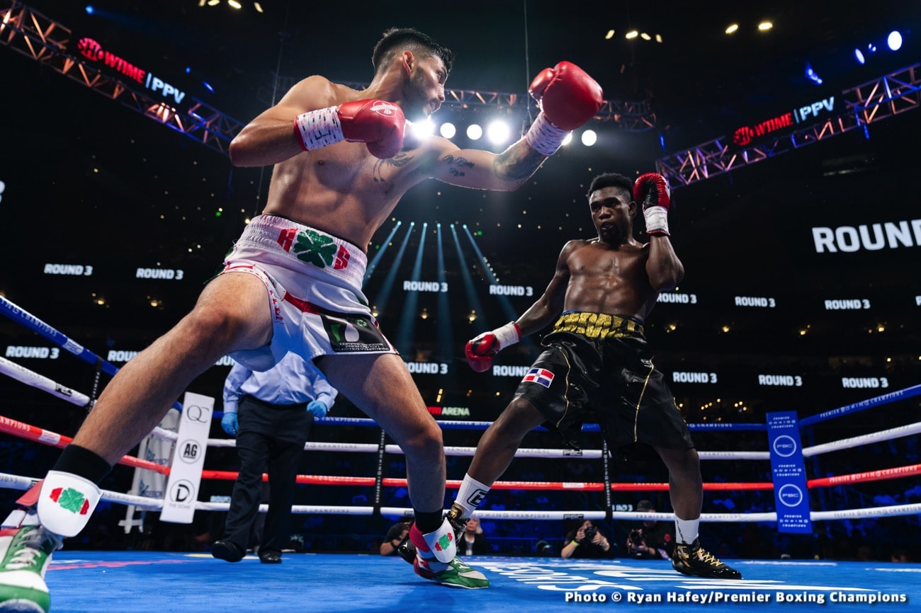 Photos: Gervonta Davis dethrones Mario Barrios in eleven