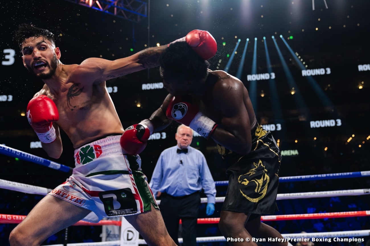 Photos: Gervonta Davis dethrones Mario Barrios in eleven