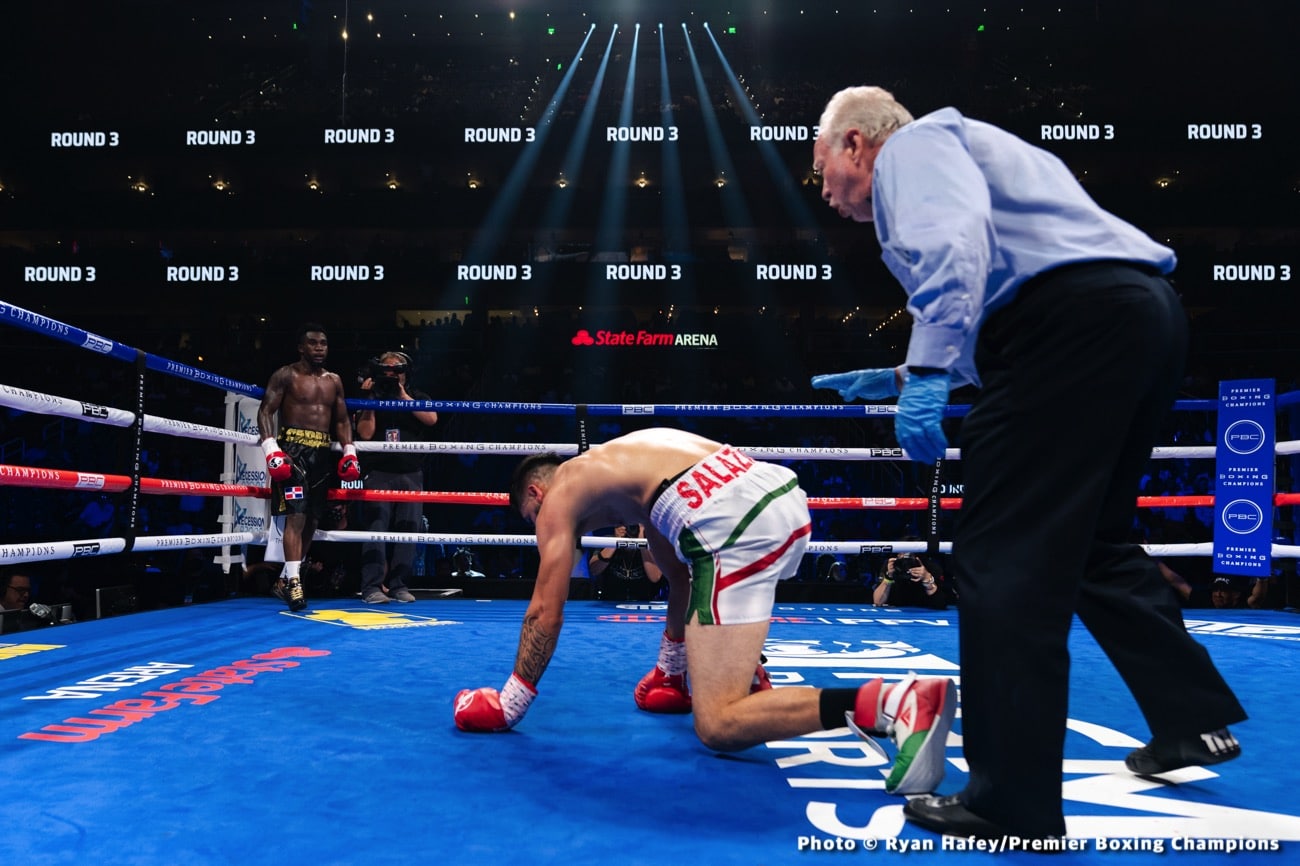 Photos: Gervonta Davis dethrones Mario Barrios in eleven