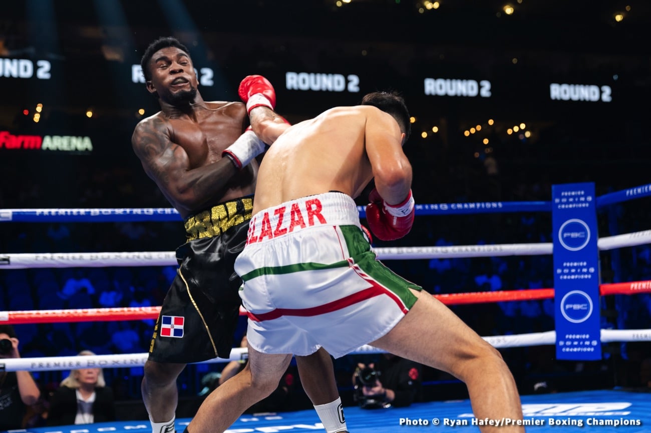 Photos: Gervonta Davis dethrones Mario Barrios in eleven