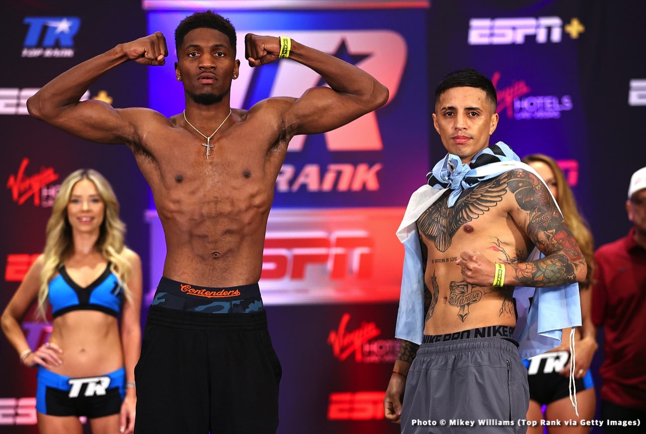 Vasily Lomachenko vs. Masayoshi Nakatani - official ESPN+ weights