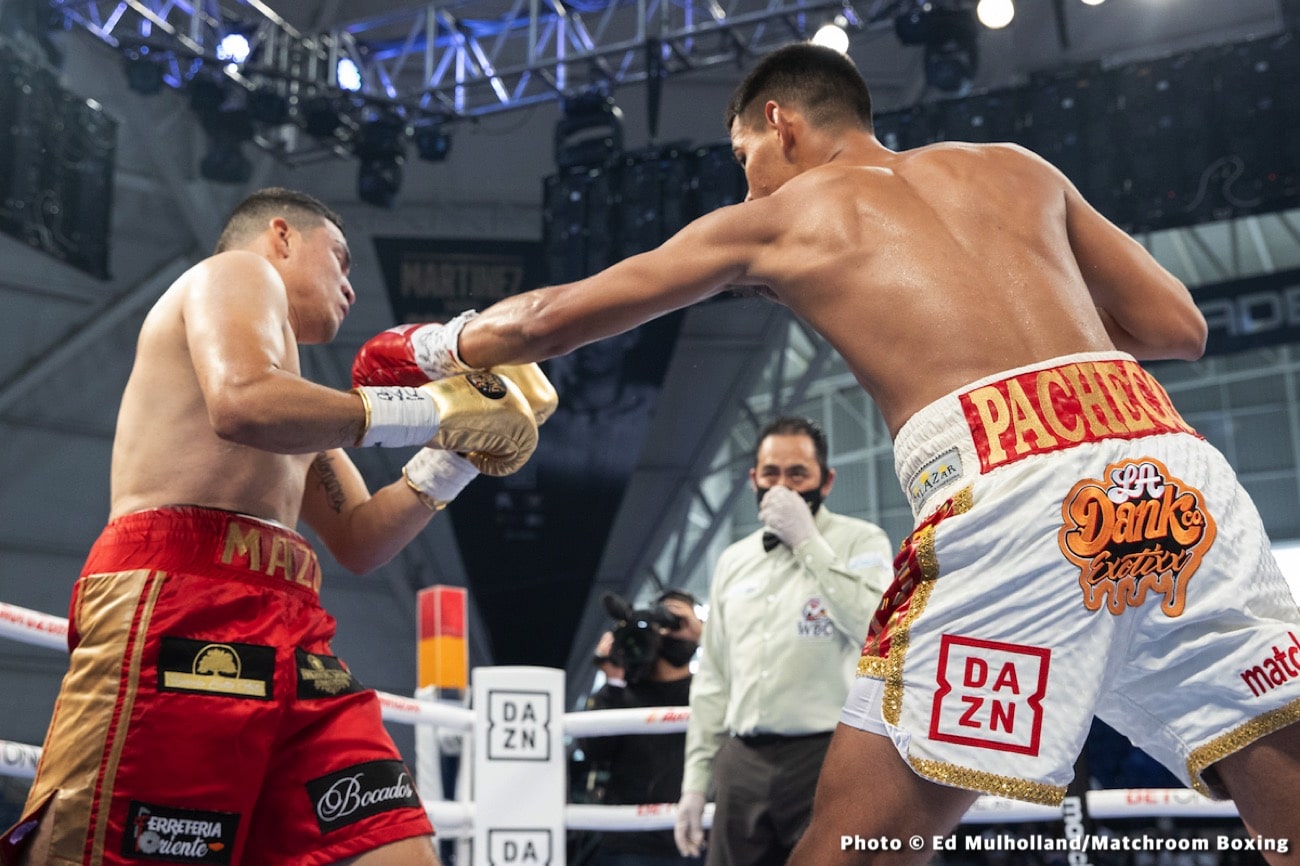 Julio Cesar Martinez destroys Joel Cordova in 6th round - Boxing Results