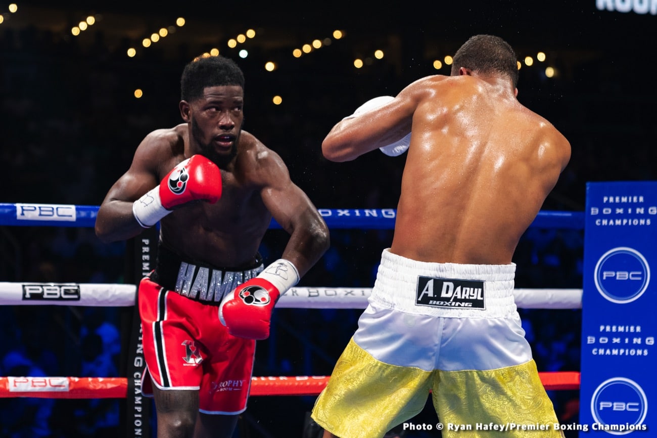 Photos: Gervonta Davis dethrones Mario Barrios in eleven