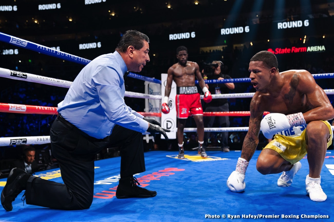 Photos: Gervonta Davis dethrones Mario Barrios in eleven