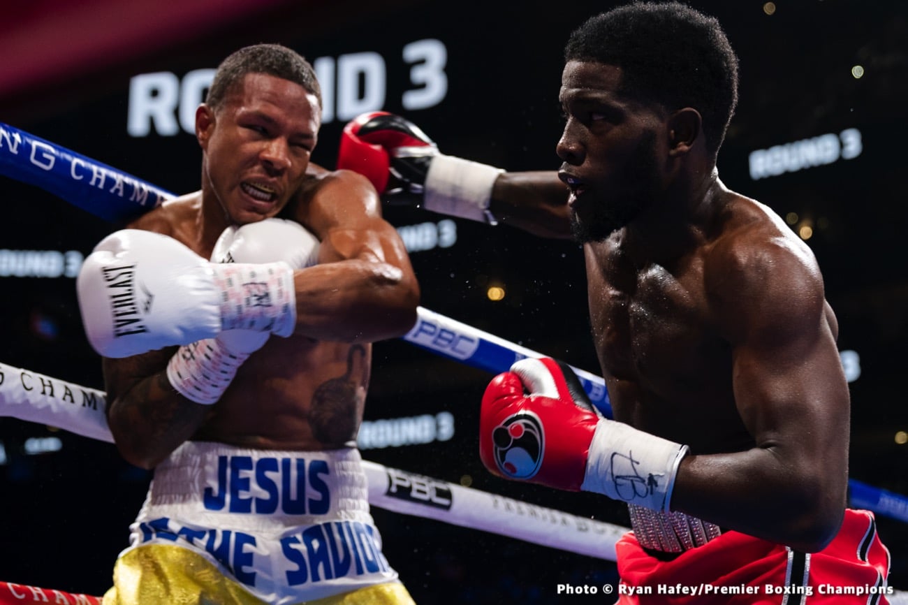 Photos: Gervonta Davis dethrones Mario Barrios in eleven