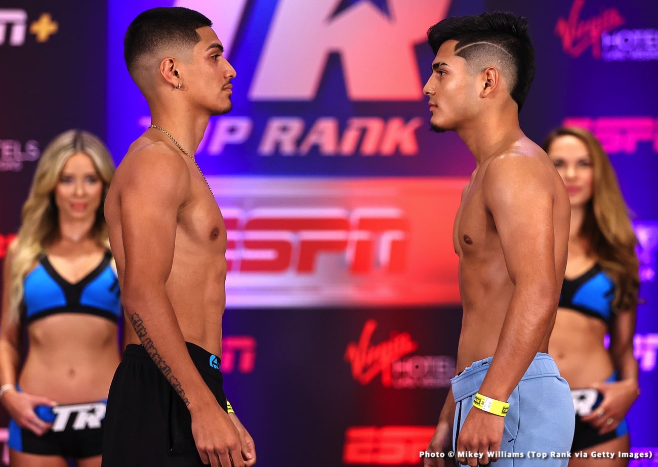 Vasily Lomachenko vs. Masayoshi Nakatani - official ESPN+ weights