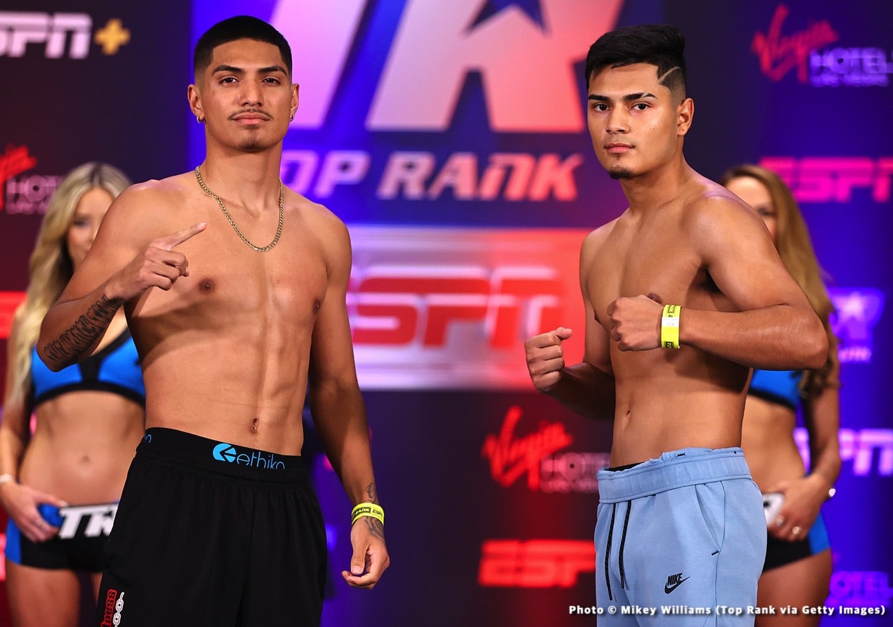 Vasily Lomachenko vs. Masayoshi Nakatani - official ESPN+ weights