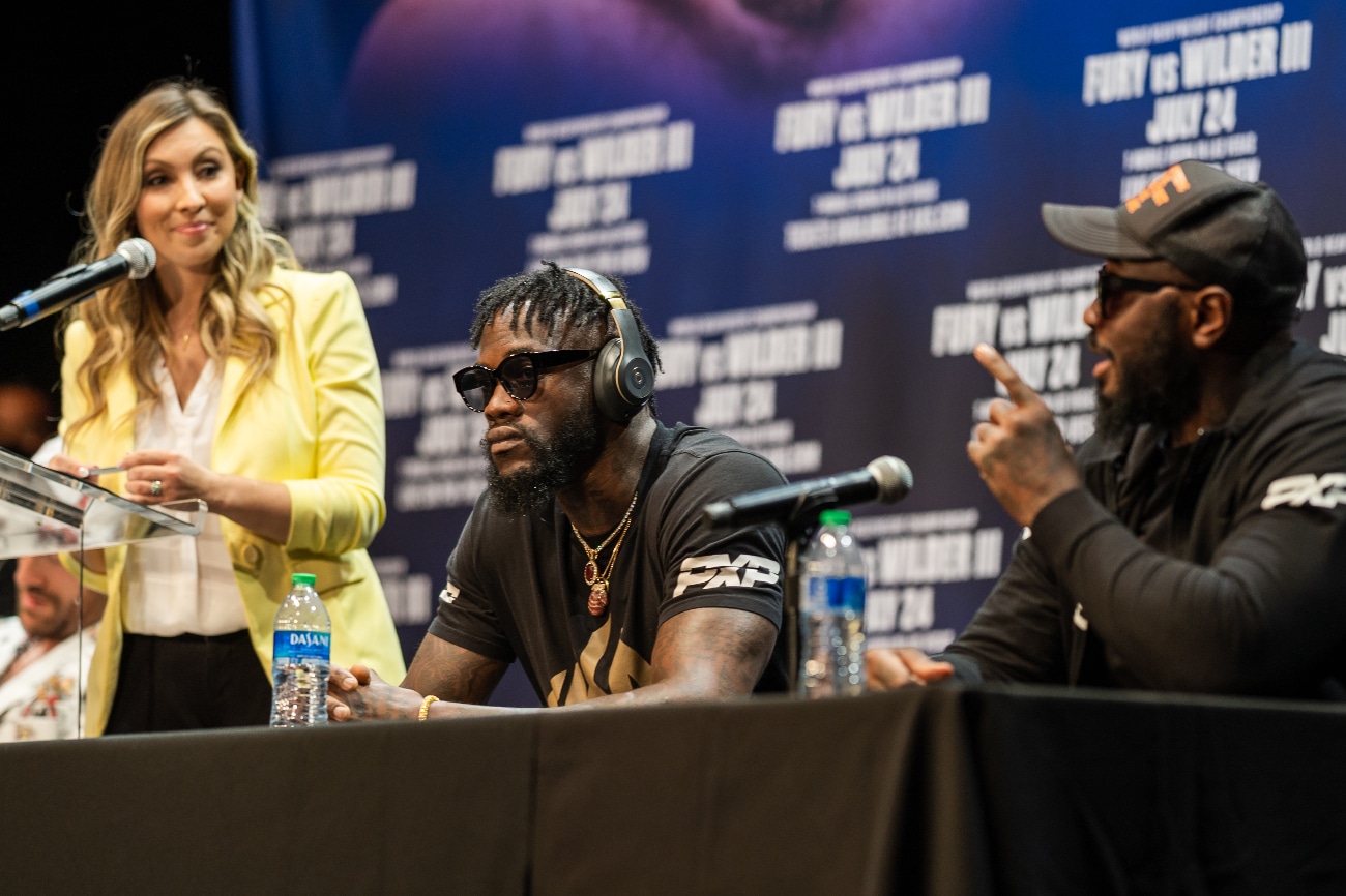 Why So Silent? Deontay Wilder Says He “Means Business,” And Is “Doing Nothing But Training”