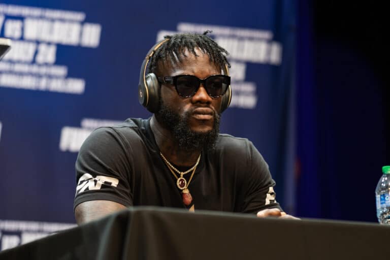 Why So Silent? Deontay Wilder Says He “Means Business,” And Is “Doing Nothing But Training”