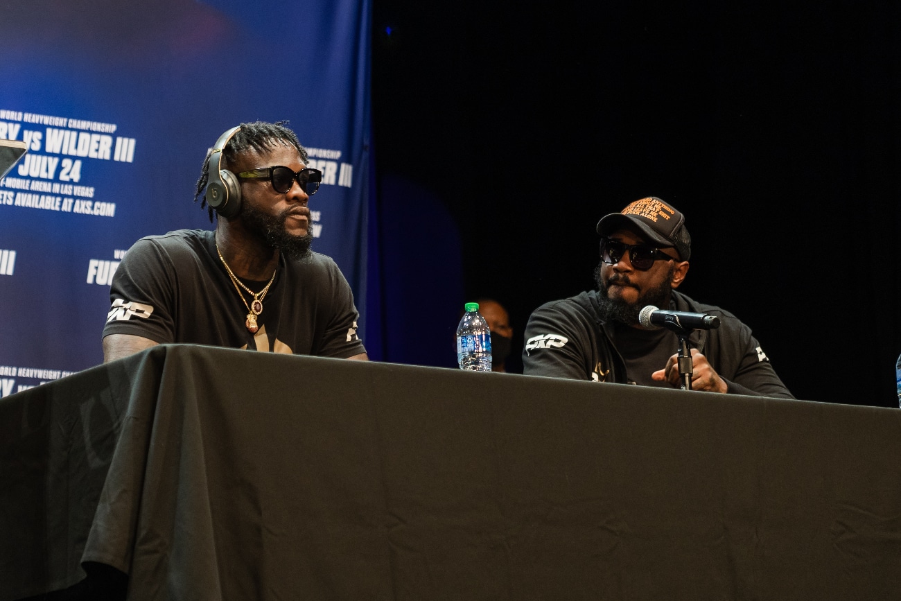 Why So Silent? Deontay Wilder Says He “Means Business,” And Is “Doing Nothing But Training”