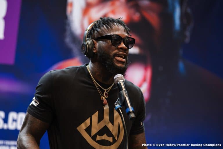 Deontay Wilder's trainer sees trilogy fight delay as a positive