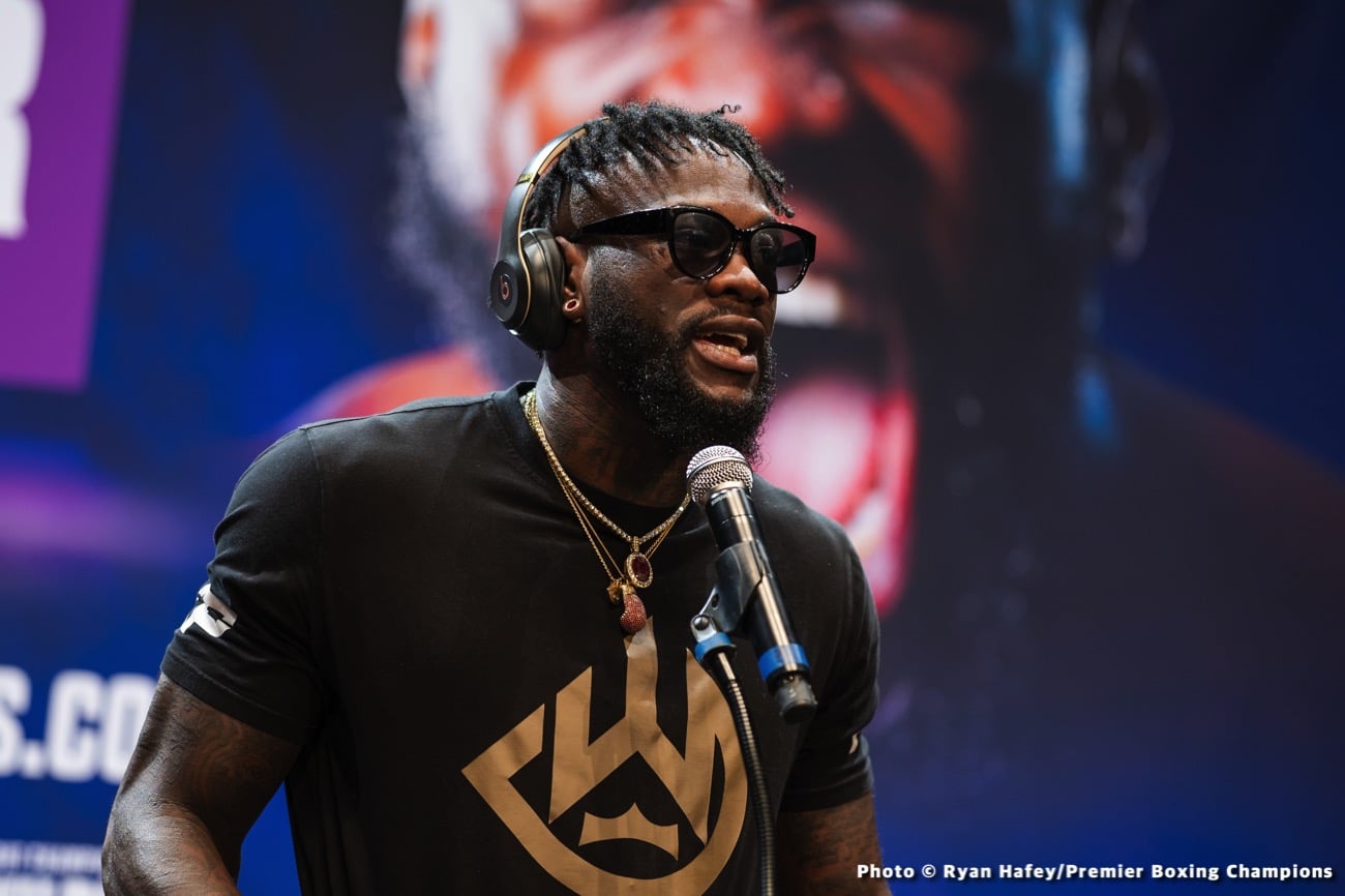 Deontay Wilder's trainer sees trilogy fight delay as a positive