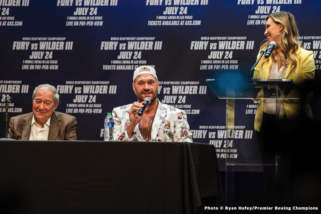The entire Fury vs. Wilder III PPV undercard moving to Oct.9