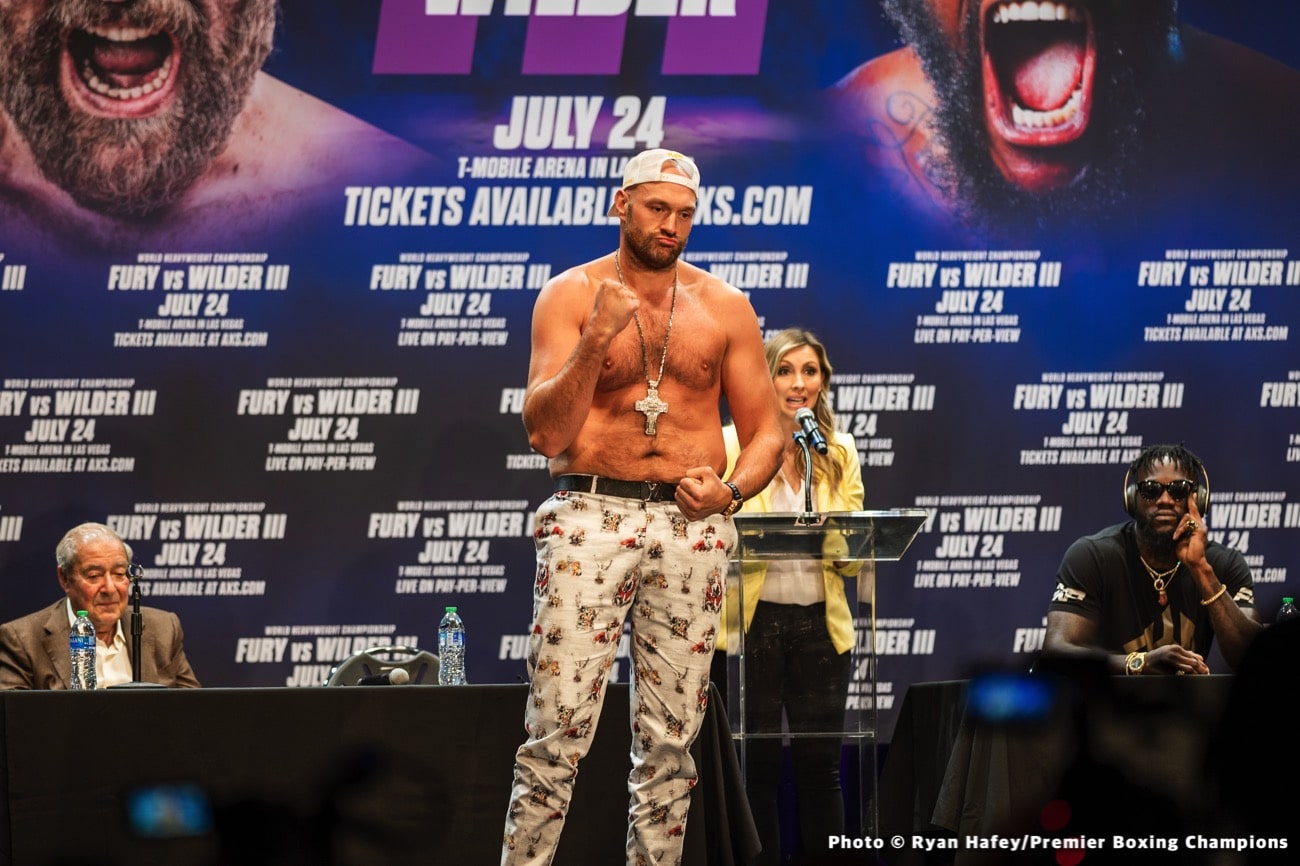 Tyson Fury finally breaks silence since postponing Deontay Wilder fight