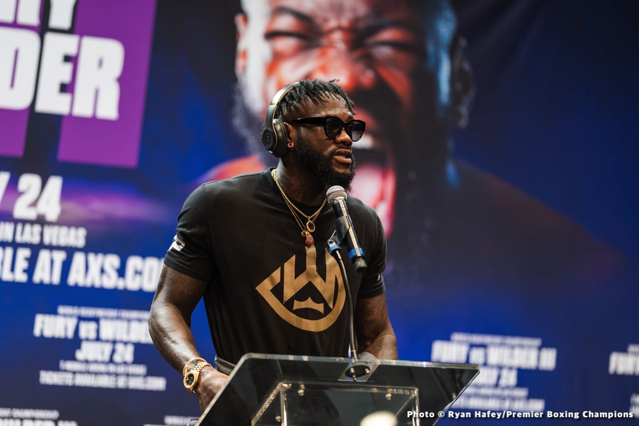 Deontay Wilder can beat Tyson Fury if he's not on point - says Johnny Nelson