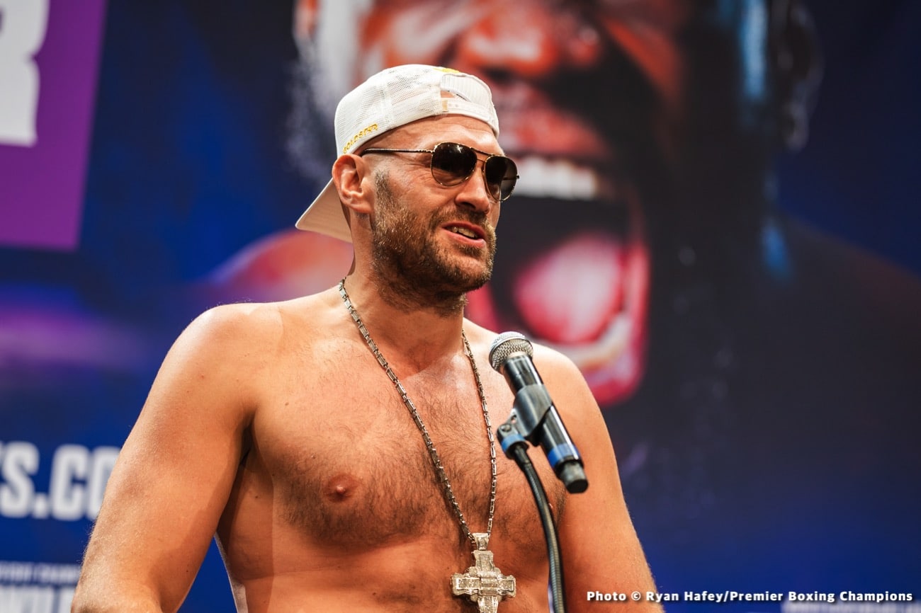 Tyson Fury Pleads With President Biden: "Let My Army Of Fans Travel To Vegas!"