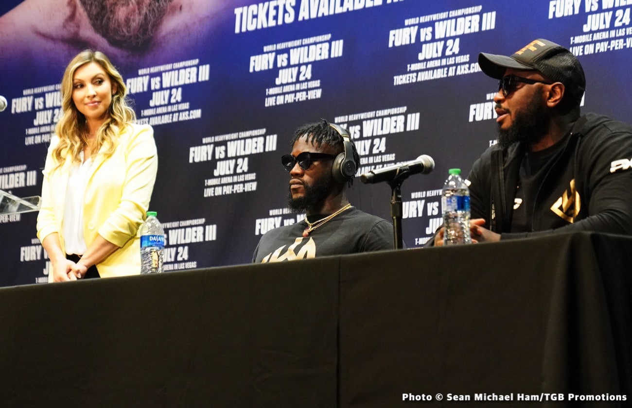 Hearn says Joshua will fight Deontay Wilder if he beats Fury on Oct.9th