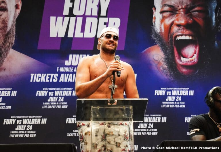 The entire Fury vs. Wilder III PPV undercard moving to Oct.9