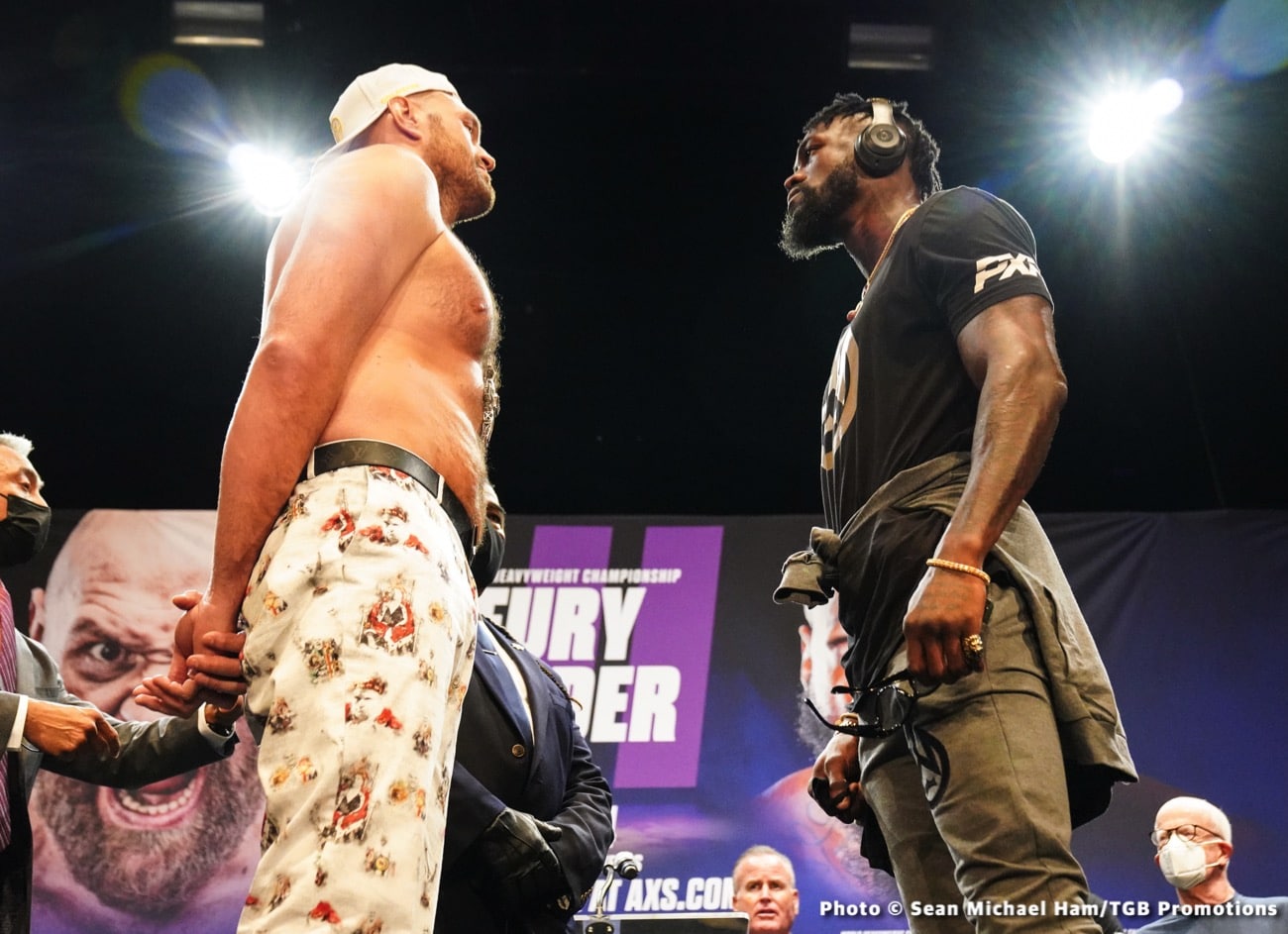 Fury has to be the favorite over Wilder - says Virgil Hunter