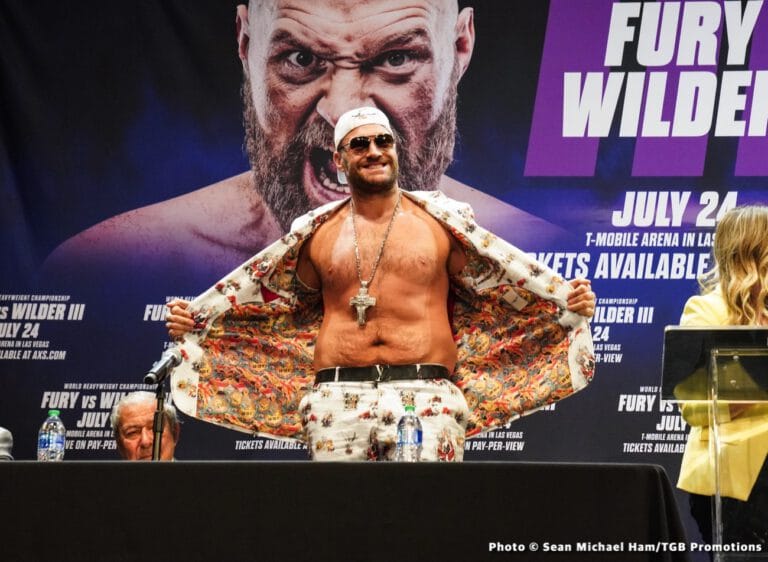 Tyson Fury's Logic: "I KO'd The Biggest Puncher In History, So That Makes Me The Biggest Puncher"