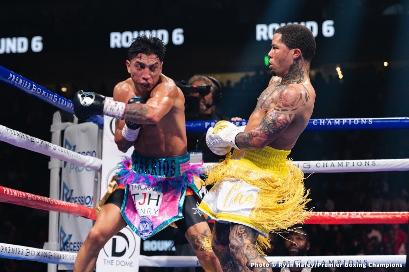 Photos: Gervonta Davis dethrones Mario Barrios in eleven