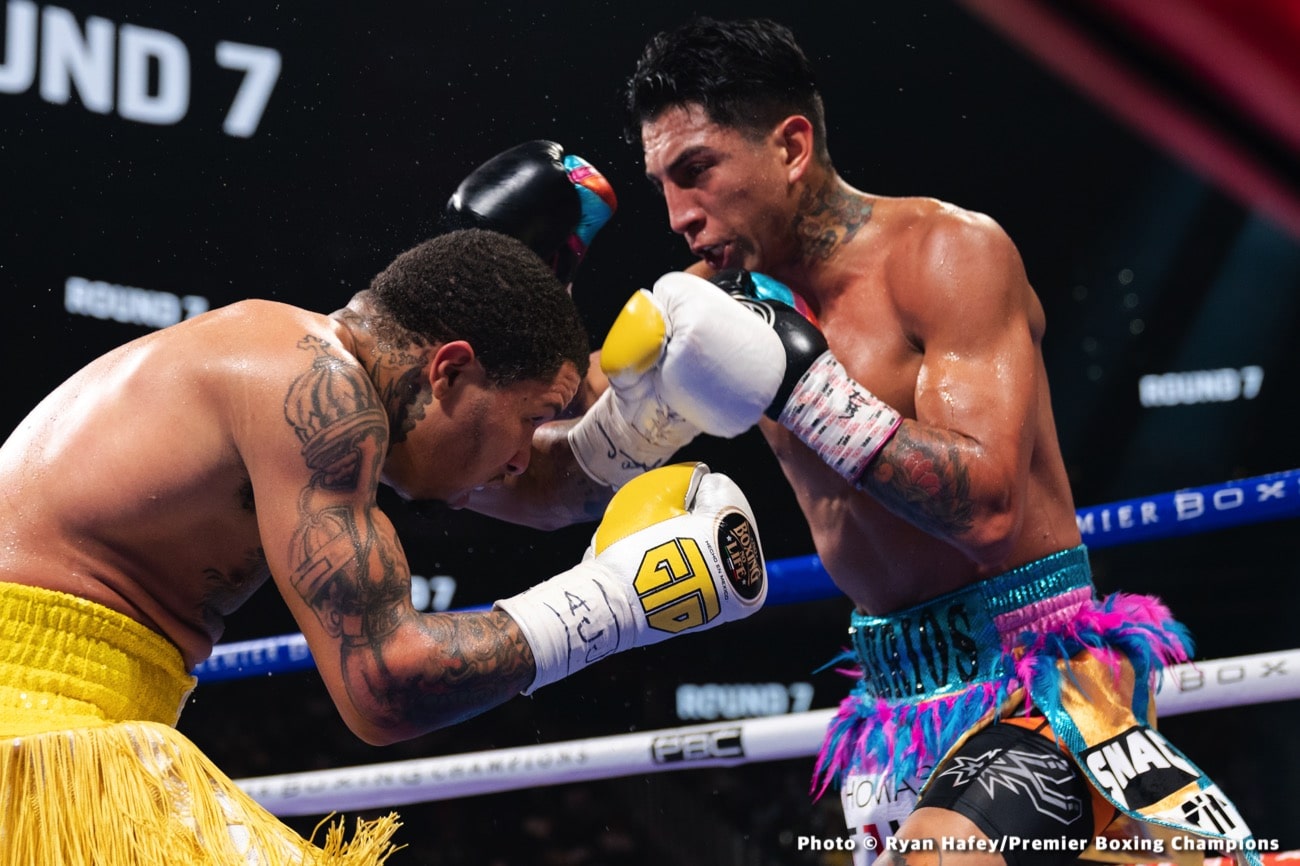 Photos: Gervonta Davis dethrones Mario Barrios in eleven
